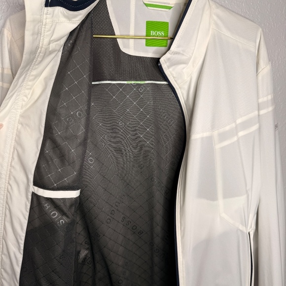 NWT White Hugo Boss nylon jacket size X-Large - Picture 8 of 12
